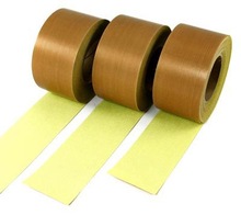 PTFE Coated Fabric Tape with Silicone Adhesive